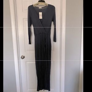 Navy Wrap Dress